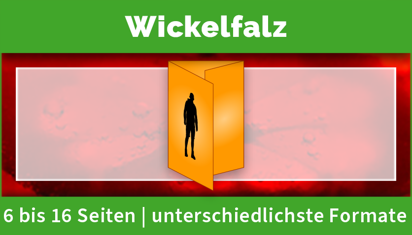 Flyer mit Wickelfalz drucken lassen